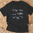 Orcas Killer Whale Pod Group グラフィック Tシャツ 高齢者への贈り物