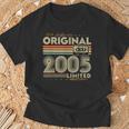 Original 2005Intage Regalo 20º Cumpleaños Hombre Camiseta unisex Regalos para ancianos