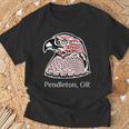 Pacific Nw ネイティブアメリカン インディアン イーグル ペンドルトン Or Tシャツ 高齢者への贈り物