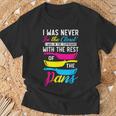 Pansexual Orgullo Pansexualartenes Bisexuales Lesbianas Gay Camiseta unisex Regalos para ancianos