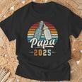 Papa 2025 年、新しいパパ、赤ちゃん発表 Tシャツ 高齢者への贈り物