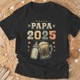 Papa 2025 年生 新しいパパ 若いパパ 初めてのパパ Tシャツ 高齢者への贈り物