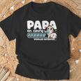 Papa En Cours Idée Annonce Grossesse Futur Papa T-Shirt Cadeaux pour les vieillards