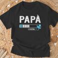 Papa Loading Ciuccio Gravidanza Annuncio Futuro Papà Maglietta Regalos para ancianos