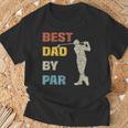 メンズ Par Golf Best Dad Tシャツ 高齢者への贈り物