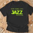 Para Los Amantes Del Jazz Y Músicos El Festival De Té De Nueva York Camiseta unisex Regalos para ancianos