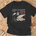 Pizza Of Death Pie Till I Die Grim Reaper Pizza Love Tシャツ 高齢者への贈り物