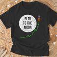 Pltr トゥザムーン株式ティッカー Wsb 面白いミーム Tシャツ 高齢者への贈り物