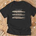 Polypterus Bichir ポリプテルスタイプ水族館フィッシュモンスターフィッシュキーパーアクアリストギフト Tシャツ 高齢者への贈り物