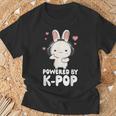Powered By Kpop Rabbit韓国ポップマーチ K-Popグッズ Tシャツ 高齢者への贈り物