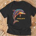 Punta Mita メキシコ バケーション ヴィンテージ トライバル イルカ Tシャツ 高齢者への贈り物