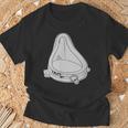 R Muttの噴水 – マルセル・デュシャン美術へのオマージュ Tシャツ 高齢者への贈り物