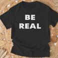 Be Real Mike Tシャツ 高齢者への贈り物