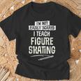 Regalo Para Profesor Enseñar Patinaje Artístico Camisa In Mangas Camiseta unisex Regalos para ancianos