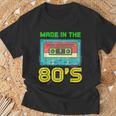 Retro Caja Made In The 80'S Generación Años 80 Camiseta unisex Regalos para ancianos