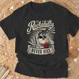 Rock N Roll Never Dies 愛犬家シュナウザー Tシャツ 高齢者への贈り物