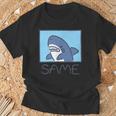 Same-サメ- Tシャツ 高齢者への贈り物