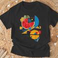 Sandía Geométrica Arte Diseño Gráfico Arte Arte Camiseta unisex Regalos para ancianos