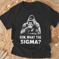 Sarcastic Humor Meme Erm What Theigma Ironic Meme Tシャツ 高齢者への贈り物