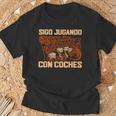 Sigo Jugando Con Coches Mecánico Camiseta unisex Regalos para ancianos