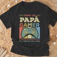 Sono Un Papà Gamer Regalo Divertente Per La Festa Del Papà Maglietta Regalos para ancianos