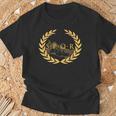 Spqr -Enatus Populus Que Romanus ローマ帝国 Tシャツ 高齢者への贈り物