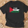 Stand With Palestineupporters Free Gaza エルサレムモスク Tシャツ 高齢者への贈り物