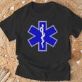 Star Of Life Rod Of Asclepius Emt Ems パラメディック メディック Tシャツ 高齢者への贈り物