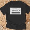 Synthesizer アナログシンセドラムマシン コンピューターヴィンテージオタク Tシャツ 高齢者への贈り物