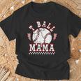 T-Ball ママ 試合の日 野球 ママ ソフトボール 選手 スポーツ Tシャツ 高齢者への贈り物