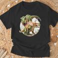 T-Rexs トリケラトプス・ファイティング Tシャツ 高齢者への贈り物
