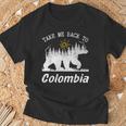 Take Me Back To Colombia ビンテージ コロンビア バケーション Tシャツ 高齢者への贈り物