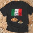 That's Amore ピザ パスタ好き イタリア料理 イタリア国旗 Tシャツ 高齢者への贈り物
