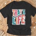 That Is Life Retro Groovyintage Tシャツ 高齢者への贈り物