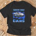 Thinking About Cars スー スポーツカー エキゾチック コンセプト ボーイズ Tシャツ 高齢者への贈り物