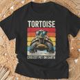 Tortoise 地球上で最もクールなペット、面白いカメ Tシャツ 高齢者への贈り物
