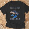 Tralalero Tralala イタリアンブレインレッドミーム Tシャツ 高齢者への贈り物