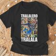 Tralalero Tralala イタリアンブレインロットミーム Tシャツ 高齢者への贈り物