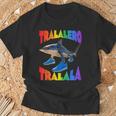 Tralalero Tralala イタリアンブレインロットミーム Tシャツ 高齢者への贈り物
