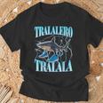 Tralalero Tralala 面白い イタリアン ブレイン ミーム ボーイズ キッズ Tシャツ 高齢者への贈り物