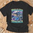 Tralalero Tralala 面白いサメ 靴付き ミーム Tシャツ 高齢者への贈り物
