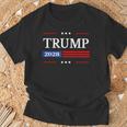 Trump 2028 Flag President Pro Trump 2028 American Flag T-Shirt Geschenke für alte Männer