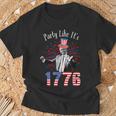 Trump 4Th Of July Party Like It’S 1776 Independence Day T-Shirt Gifts for Old Men