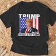 Trump The Best Is Yet To Come アメリカの国旗 ドナルド・トランプ Tシャツ 高齢者への贈り物