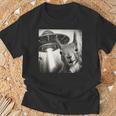 Ufoとリス自撮り面白いリス愛好家 Tシャツ 高齢者への贈り物