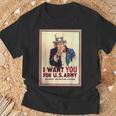 Uncleam I Want You For Us Army ビンテージポスターtシャツ Tシャツ 高齢者への贈り物