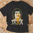 Victor Jara -Enceremos ヴィンテージ風 Tシャツ 高齢者への贈り物