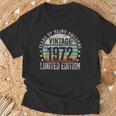 Vintage 1972 Limited Edition Legendary Awesome Epic 1972 Tシャツ 高齢者への贈り物