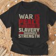 War Is Peace 引用tシャツ Tシャツ 高齢者への贈り物