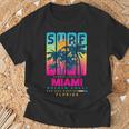 Wear Miami Florida Miami Colorfulunrise Graphic Tシャツ 高齢者への贈り物